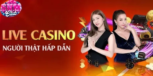 Sảnh casino SUMCLUB sống động