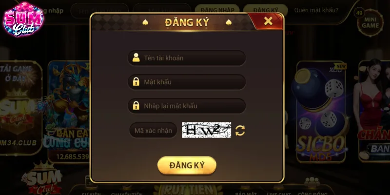 Điền các thông tin chính xác để đăng ký SUMCLUB Điền các thông tin chính xác để đăng ký SUMCLUB