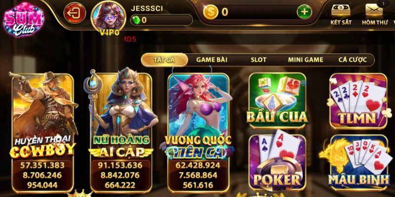 Giới thiệu SUMCLUB cổng game đổi thưởng xanh chín 