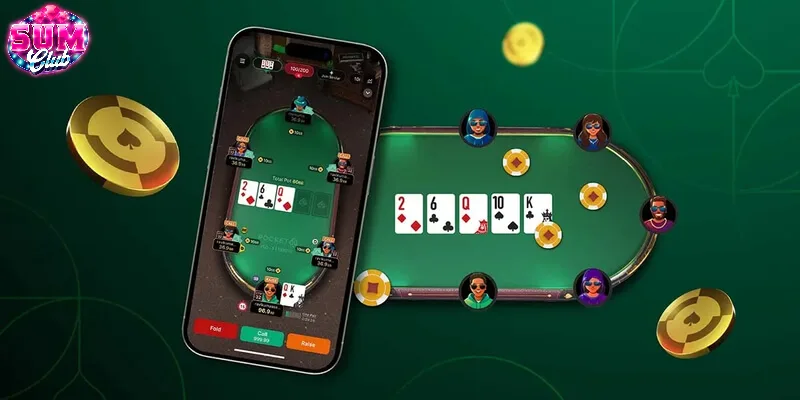 Poker là trò game bài hấp dẫn của SUMCLUB Poker là trò game bài hấp dẫn của SUMCLUB