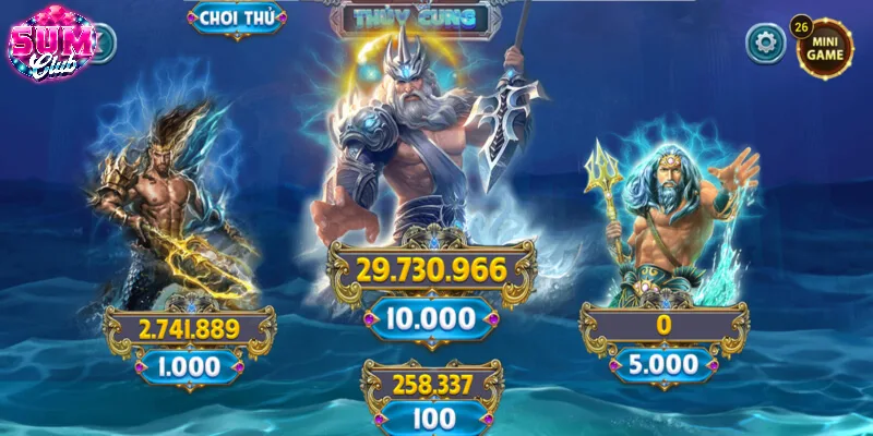 Vương Quốc Tiên Cá game nổ hũ hấp dẫn của SUMCLUB Vương Quốc Tiên Cá game nổ hũ hấp dẫn của SUMCLUB